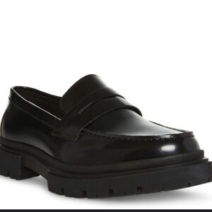 BRAND NEW ZARA WOMEN'S CHUNKY LUG SOLE PENNY LOAFER